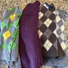 Felted Wool Sweater Cutter Lot of 4 Merino Wool, Wool, 2 Pounds Flaws Upcycle