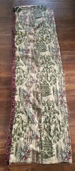 Ralph Lauren New Leighton Equestrian Fabric REMNANT 25”x90” Olive Fox Hunt READ
