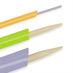 Quick Turn Fabric Set, 3 Count, Assorted Sizes Tube Turners for Sewing DIY Tool
