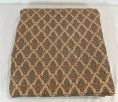 Vintage Woven Upholstery Fabric 2 yards (55″w) Victorian Inspired Cottagecore