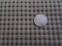 4916. Reversible WOVEN SMALL CHECK Upholstery FABRIC – 55″ x 1-1/2 yds.