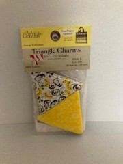 Fabric Central – Sunny Collection – Triangle Charms – Small – 10 Designs