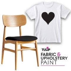 Permanent Black Fabric & Upholstery Paint – 16.9 oz for Furniture, Clothing, Hom