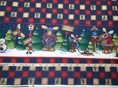 NEW Daisy Kingdom Northwoods Christmas Border Sold by 1/2 Yard More Available