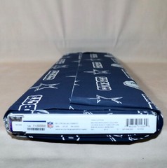 Dallas Cowboys ~ Large Logo Pattern NFL Cotton Fabric 1/4 Yard 9” X 56” New