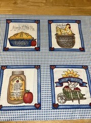 Good Morning 6.75” Squares Dianna Marcum Marcus Bros. Cotton Fabric 1/2 Yard