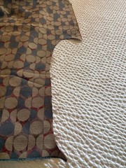 Knoll Lunar Bluegrass – Mid Century Upholstery Fabric 49″x98″