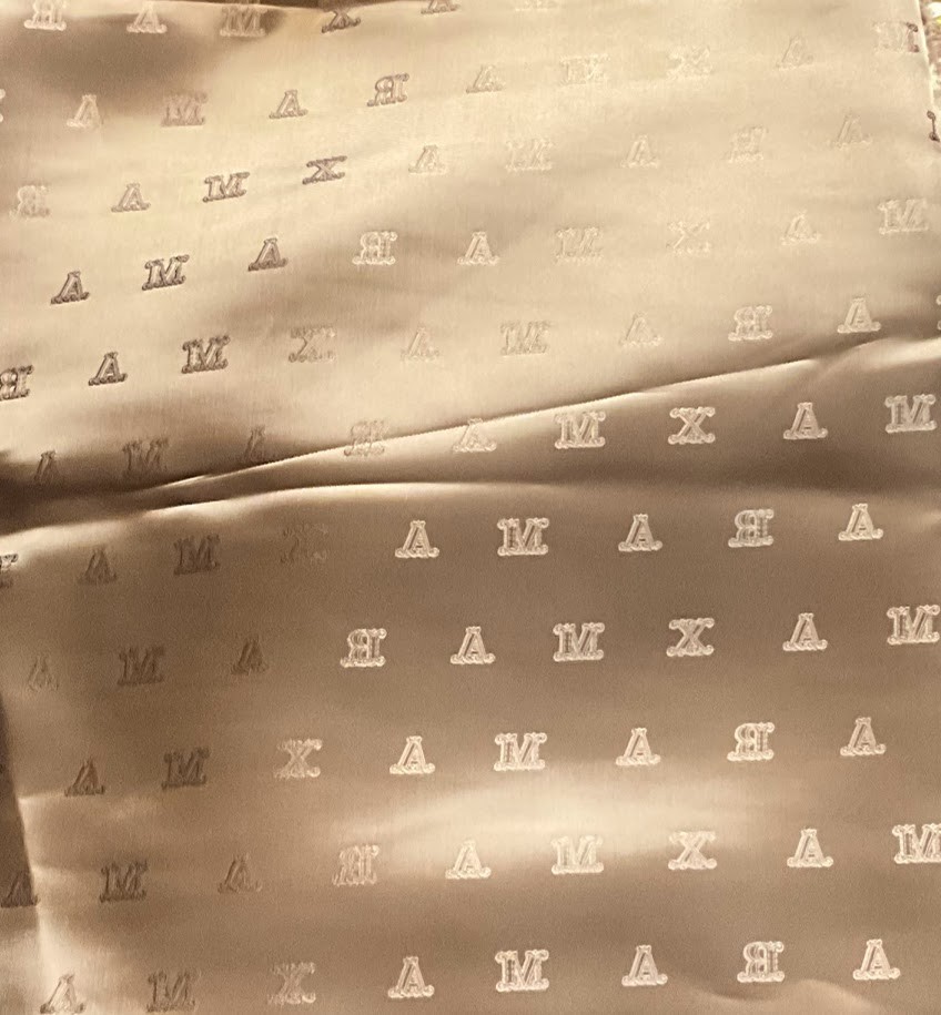 Gorgeous Original Max Mara Lining Fabric, Golden Brown 3.40m/ 150cm Fabric