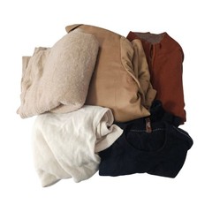 Lot of 100% Cashmere Clothing Cutter Crafters Art Upcycle Neutral 4lb 8.5 oz