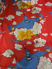 Vintage Fabric Panel 94 inches x 66 Inches For DIY Projects
