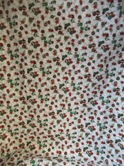 Season’s Greetings “ORNAMENTS ALLOVER” Fabri-Quilt Cotton Fabric SZ 1Y10″X