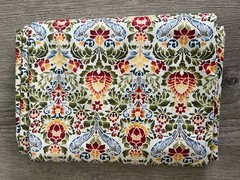 Eclectic Garden large floral Fabric Jason Yenter In The Beginning 2 3/4 Yards
