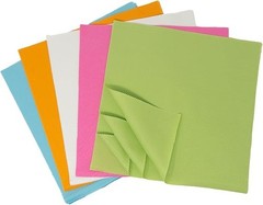 Singer Fabric 100% Cotton Pink Green Spring Solid 10 Inch