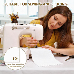 200 Pcs Cotton Fabric Squares 5×5 Inch Precut Quilting Scraps Sewing Craft Set 2