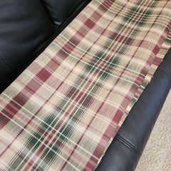Calico Corners Harvard Redwood Plaid Print Material 1-5/8 Yard 60x62in