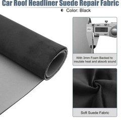 Car Sky Suede Fabric with Foam – Suede Headlin Fabric Foam