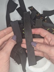 3/4″ Nylon Lot Length 13 Feet 7″ Total Different Lengths/ Thickness