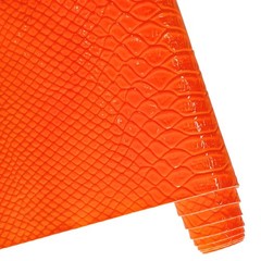ONEART | Mirrored Glossy Faux Leather Roll 12″×54″ Snake Skin Embossed Synthe…
