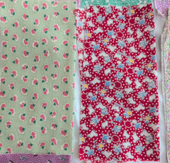 Lot of 19 Maywood Studio Fabric JUST MAKIN’ CONVERSATION Repro 1930s 9½” Squares