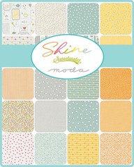 Shine Moda Charm Pack 42 100% Cotton 5″ Precut Fabric Squares
