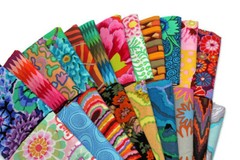 10 Fat Quarters Kaffe Fassett Floral Flowers Geometric Assorted Cotton M222.09