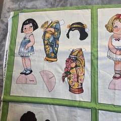 Paper Dolls 8 Characters By Sibling Arts Studio For Newcastle Fabric