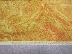 3+ Yds Cotton Fabric 44 In Wide Stonehenge By Sunshine Cottage Mustard Yellow
