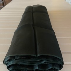 SILK GREEN FABRIC 6 Yards x 21 Inches Wide or 216 Inches x 21 Wide