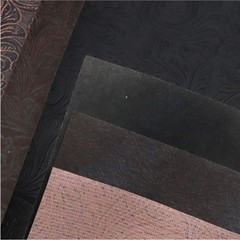 4 piece set embossed floral FAUX LEATHER SHEET 8 x 13″ 1164740