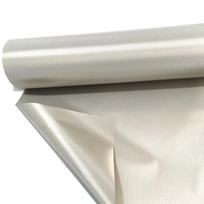 5G EMF RF Blocking Faraday Fabric for E-magnetic Shielding, Copper/Nickel/Poly