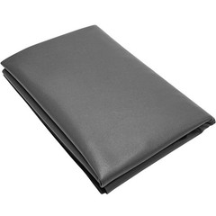 Faux Leather Gray PU Leather Fabric 36″ x 54″ 1 Yard 0.8 mm Thickness Synthet…