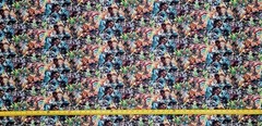 ATTACK ON TITAN COLLAGE ANIME 1 YARD FABRIC ( 36″ X 58″ ) BRAND NEW