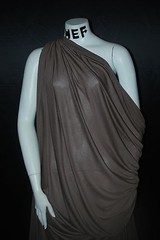 Micro Modal100% Knit Fabric Jersey Ecofriendly Super Soft & Silky Bark Brown
