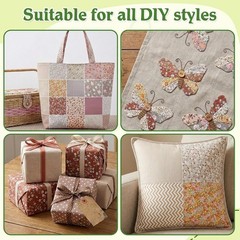 42Pcs Layer Cakes 10 Inch Squares for Quilting, Cotton Fabric Squares Pre-Cut…