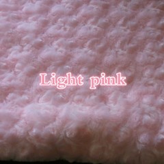 Rose Fluffy Fabric Floral Flower Faux Fur Material Soft Craft Clothes 100*160CM