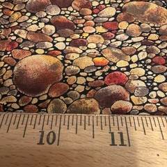 Alexander Henry Fabric Rivers Rock 1996 Half Yard Fall Autumn Cotton