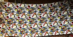 Star Trek Flannel Fabric 2 yds & 30” by 42” Camelot Cottons