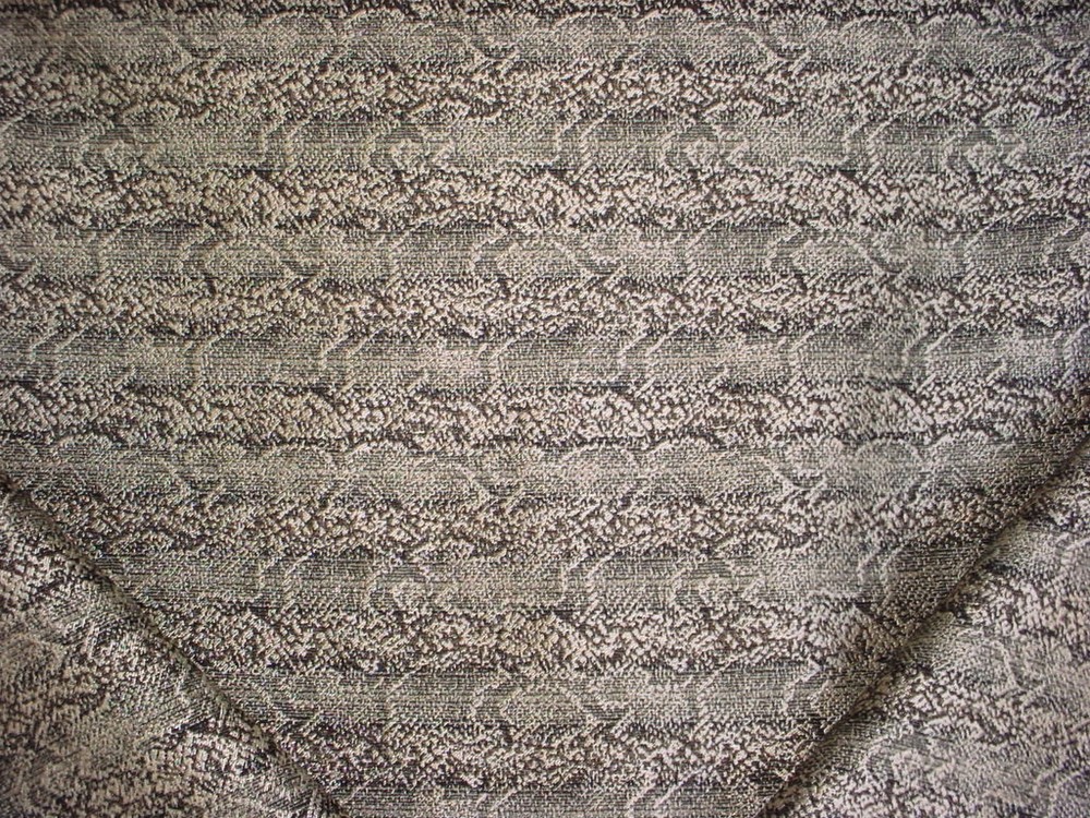 10-1/4Y Robert Allen Beacon Hill 259185 Ophidian Onyx Drapery Upholstery Fabric
