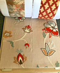 HIGHLAND COURT 52 pcs Global Collection Mulberry/Saffron Fabric Sample Book