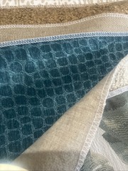 10 Pieces 17×13 Upholstery Thick Fabric Samples Crafts Sewing Sensory Mat Quilt
