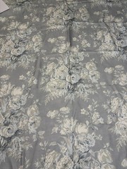 11 Yards Of Ralph Lauren Francoise Bouquet Slate Color Fabric