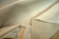 2.44 yds Perennials Fabric Big Softy Velvet White Sands 998-270 Upholstery