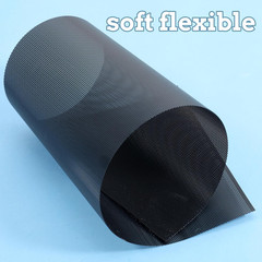 Black Buckram Eye Mesh Sheets for Fursuits and Cosplay Props, 5-Pack
