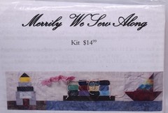 Lot of 5 Quilt Kits Patterns & Fabric Row By Row Boats Sewing Sailing Buttons