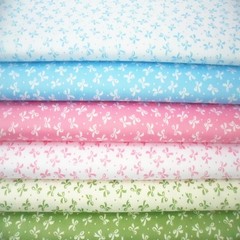 Bow 20×20 Inch Cotton Fabric Fat Quarter Patchwork Quilting Craft Supplies