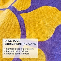 BLUEBIRD Fabric Medium 135.2 Fl Oz Textile Binder for Fabric Painting & Printing