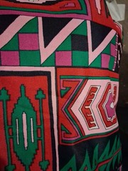 Vtg Loomskillbl Inc Fabric Southwest 3yrd14in. 45in Wide MCM 1960s
