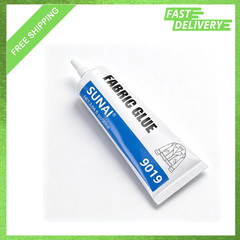 Fabric Glue, Permanent Fabric Adhesive, No Sew, Washable, Flexible, Clear