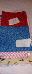Mixed.Fabrics Mixed please see photos for sizes. ( Lot 17 Vintage)sewing