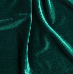Hunter Green Spandex Stretch Velvet fabric clothing dress